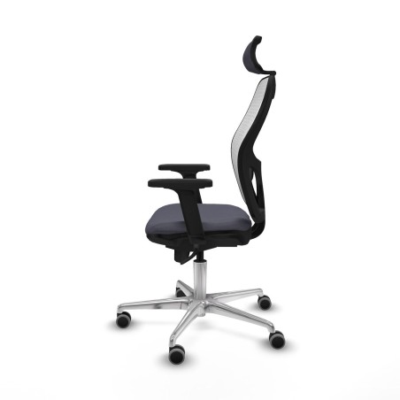 Office Chair with Headrest Piqueras y Crespo 2D086G2 Dark grey