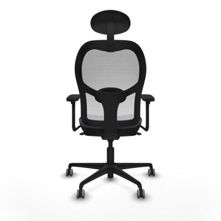 Chaise de Bureau avec Appui-tête Piqueras y Crespo 3D036G1 Gris fonc