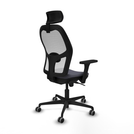 Sedia Ufficio con Poggiatesta Piqueras y Crespo 3D036G2 Grigio scuro