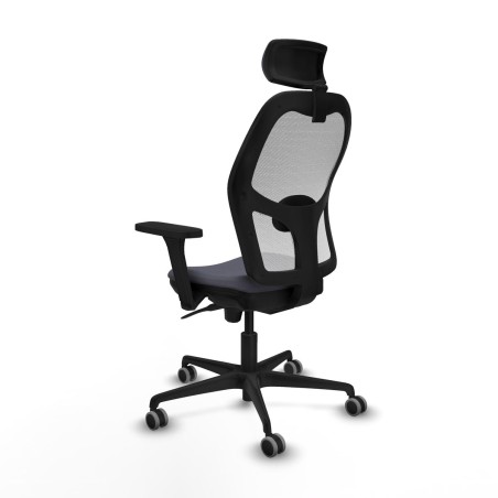 Sedia Ufficio con Poggiatesta Piqueras y Crespo 3D036G2 Grigio scuro
