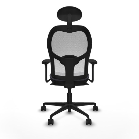 Chaise de Bureau avec Appui-tête Piqueras y Crespo 3D036N1 Gris fonc