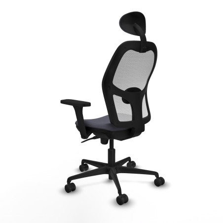 Chaise de Bureau avec Appui-tête Piqueras y Crespo 3D036N1 Gris fonc