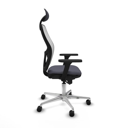 Bürostuhl mit Kopfstütze Piqueras y Crespo 3D086N1 Dunkelgrau 2