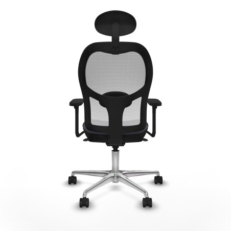 Bürostuhl mit Kopfstütze Piqueras y Crespo 3D086N1 Dunkelgrau
