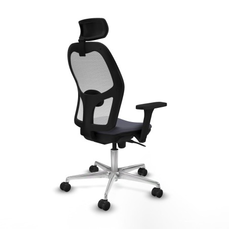 Chaise de Bureau avec Appui-tête Piqueras y Crespo 3D086N2 Gris fonc