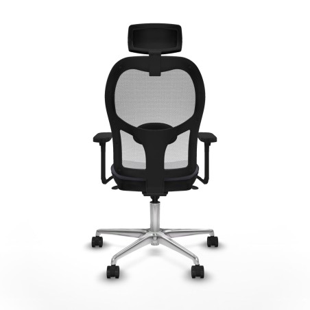Chaise de Bureau avec Appui-tête Piqueras y Crespo 3D086N2 Gris fonc