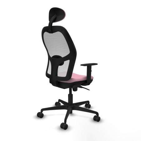 Sedia Ufficio con Poggiatesta Jorquera Piqueras y Crespo 1D036N1 Rosa