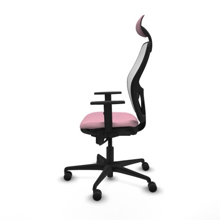 Sedia Ufficio con Poggiatesta Jorquera Piqueras y Crespo 1D036N1 Rosa