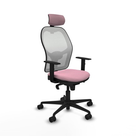 Chaise de Bureau avec Appui-tête Piqueras y Crespo 1D036N2 Rose