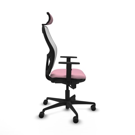 Chaise de Bureau avec Appui-tête Piqueras y Crespo 1D036N2 Rose