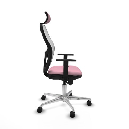 Bürostuhl mit Kopfstütze Piqueras y Crespo 1D086N2 Rosa 2