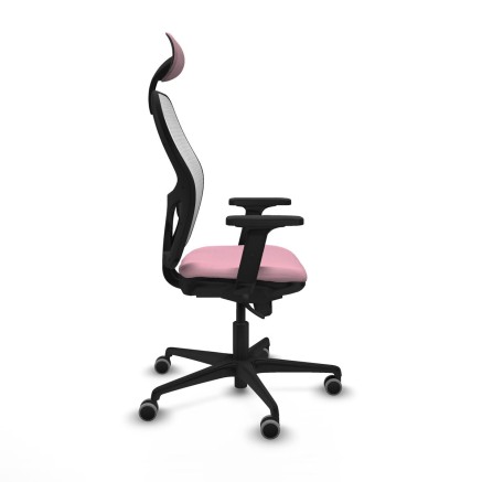 Office Chair with Headrest Piqueras y Crespo 2D036G1 Pink 2