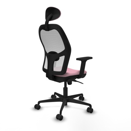 Chaise de Bureau avec Appui-tête Piqueras y Crespo 2D036N1 Rose