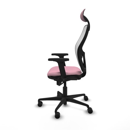 Chaise de Bureau avec Appui-tête Piqueras y Crespo 2D036N1 Rose