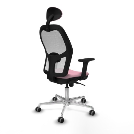 Chaise de Bureau avec Appui-tête Piqueras y Crespo 2D086G1 Rose