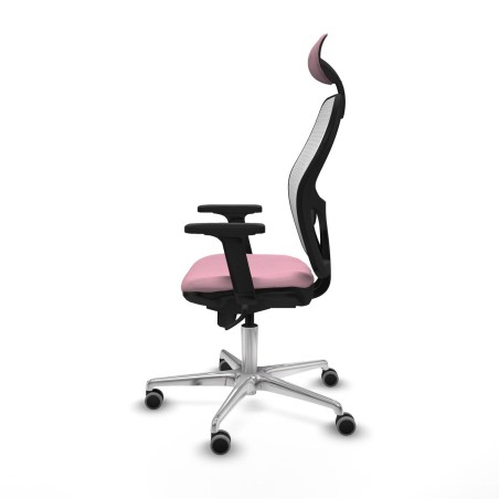 Chaise de Bureau avec Appui-tête Piqueras y Crespo 2D086G1 Rose