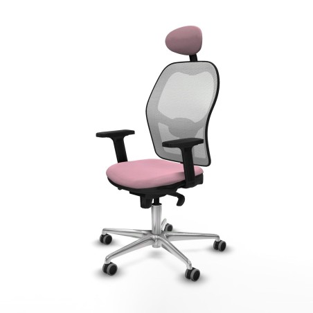 Chaise de Bureau avec Appui-tête Piqueras y Crespo 2D086G1 Rose