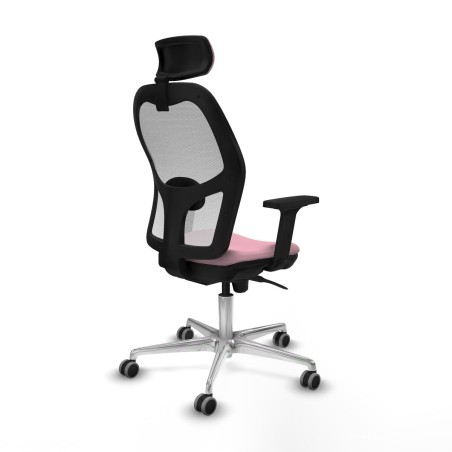 Bürostuhl mit Kopfstütze Piqueras y Crespo 2D086G2 Rosa