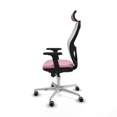 Bürostuhl mit Kopfstütze Piqueras y Crespo 2D086G2 Rosa