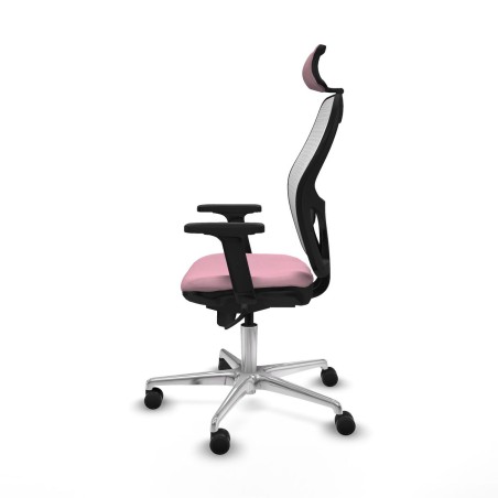 Chaise de Bureau avec Appui-tête Piqueras y Crespo 2D086N2 Rose