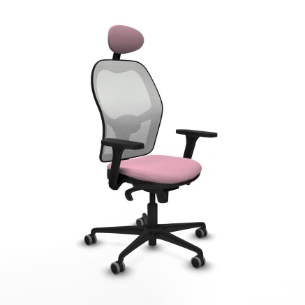 Bürostuhl mit Kopfstütze Piqueras y Crespo 3D036G1 Rosa
