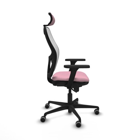 Chaise de Bureau avec Appui-tête Piqueras y Crespo 3D036G2 Rose