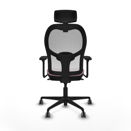 Chaise de Bureau avec Appui-tête Piqueras y Crespo 3D036G2 Rose
