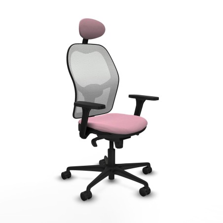 Chaise de Bureau avec Appui-tête Piqueras y Crespo 3D036N1 Rose