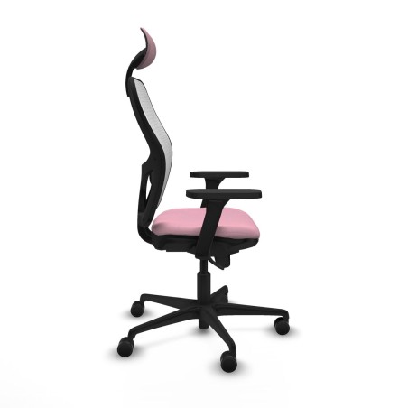Chaise de Bureau avec Appui-tête Piqueras y Crespo 3D036N1 Rose