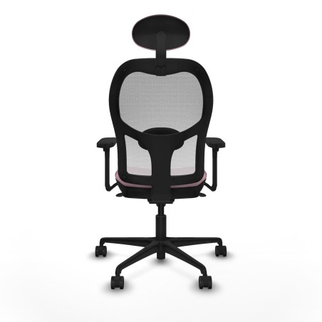 Bürostuhl mit Kopfstütze Piqueras y Crespo 3D036N1 Rosa