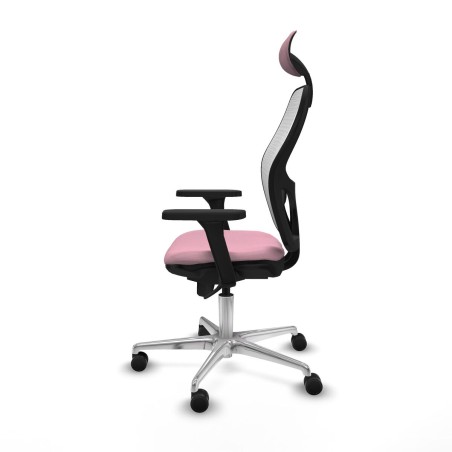 Chaise de Bureau avec Appui-tête Piqueras y Crespo 3D086N1 Rose
