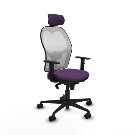 Chaise de Bureau avec Appui-tête Piqueras y Crespo 1D036N2 Violet