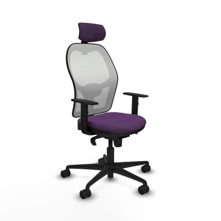 Sedia Ufficio con Poggiatesta Piqueras y Crespo 1D036N2 Viola