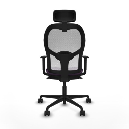 Chaise de Bureau avec Appui-tête Piqueras y Crespo 1D036N2 Violet
