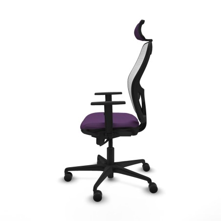 Chaise de Bureau avec Appui-tête Piqueras y Crespo 1D036N2 Violet