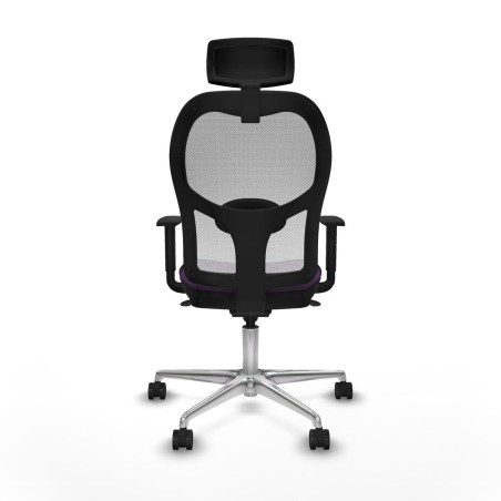 Chaise de Bureau avec Appui-tête Piqueras y Crespo 1D086N2 Violet