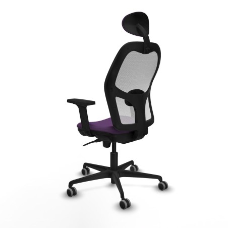 Chaise de Bureau avec Appui-tête Piqueras y Crespo 2D036G1 Violet
