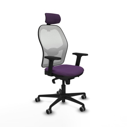 Chaise de Bureau avec Appui-tête Piqueras y Crespo 2D036G2 Violet