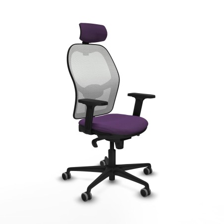 Sedia Ufficio con Poggiatesta Piqueras y Crespo 2D036G2 Viola