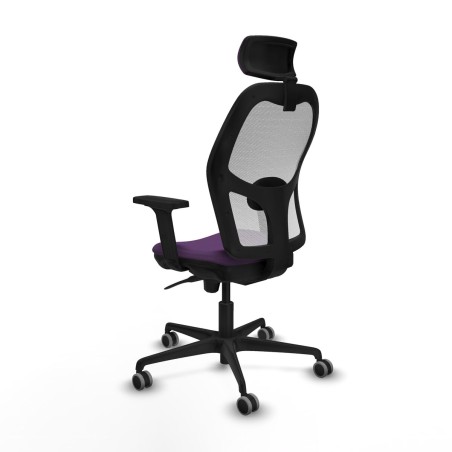 Sedia Ufficio con Poggiatesta Piqueras y Crespo 2D036G2 Viola