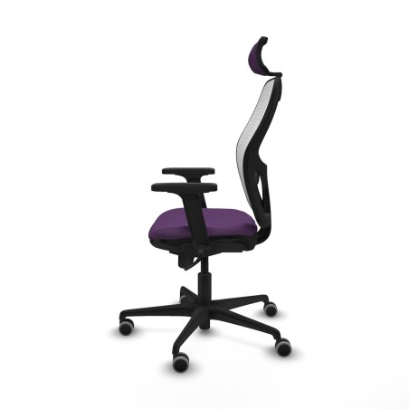 Sedia Ufficio con Poggiatesta Piqueras y Crespo 2D036G2 Viola