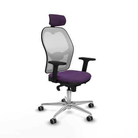 Office Chair with Headrest Piqueras y Crespo 2D086G2 Purple