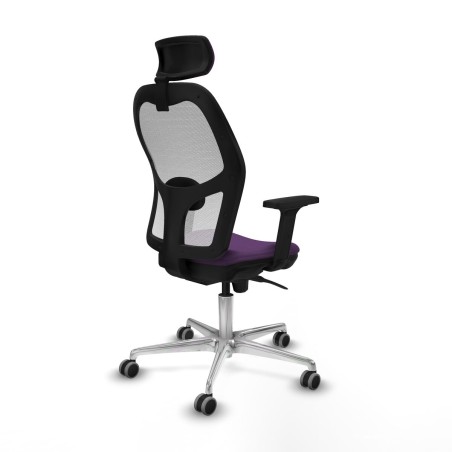Office Chair with Headrest Piqueras y Crespo 2D086G2 Purple