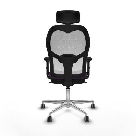 Office Chair with Headrest Piqueras y Crespo 2D086G2 Purple