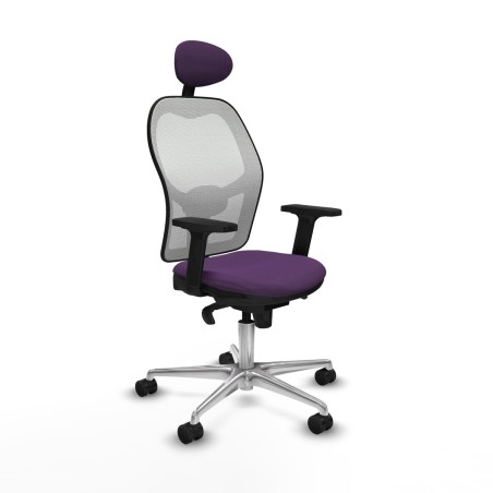 Chaise de Bureau avec Appui-tête Piqueras y Crespo 2D086N1 Violet