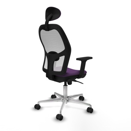 Chaise de Bureau avec Appui-tête Piqueras y Crespo 2D086N1 Violet