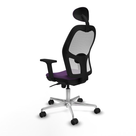 Chaise de Bureau avec Appui-tête Piqueras y Crespo 2D086N1 Violet