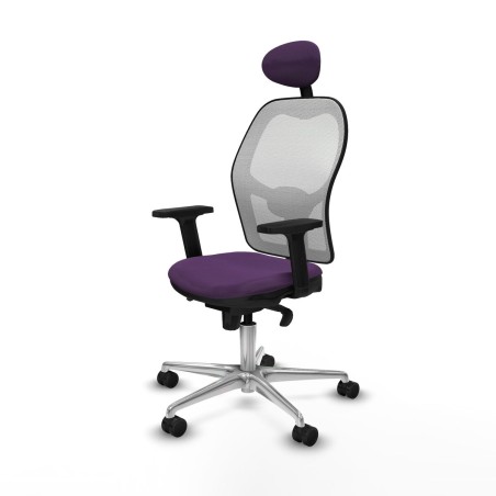 Chaise de Bureau avec Appui-tête Piqueras y Crespo 2D086N1 Violet