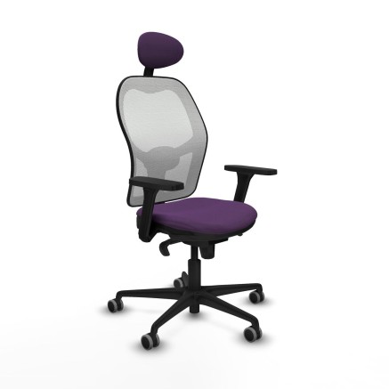 Bürostuhl mit Kopfstütze Piqueras y Crespo 3D036G1 Lila