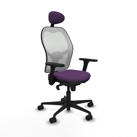 Chaise de Bureau avec Appui-tête Piqueras y Crespo 3D036N1 Violet